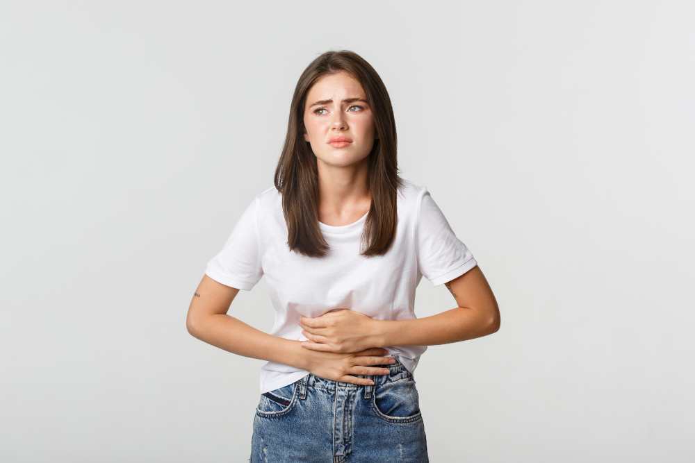 A young girl facing PCOS condition.