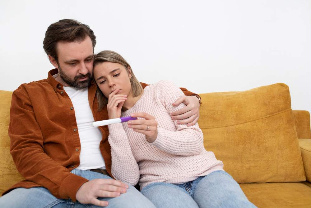 Not Getting Pregnant Concept.